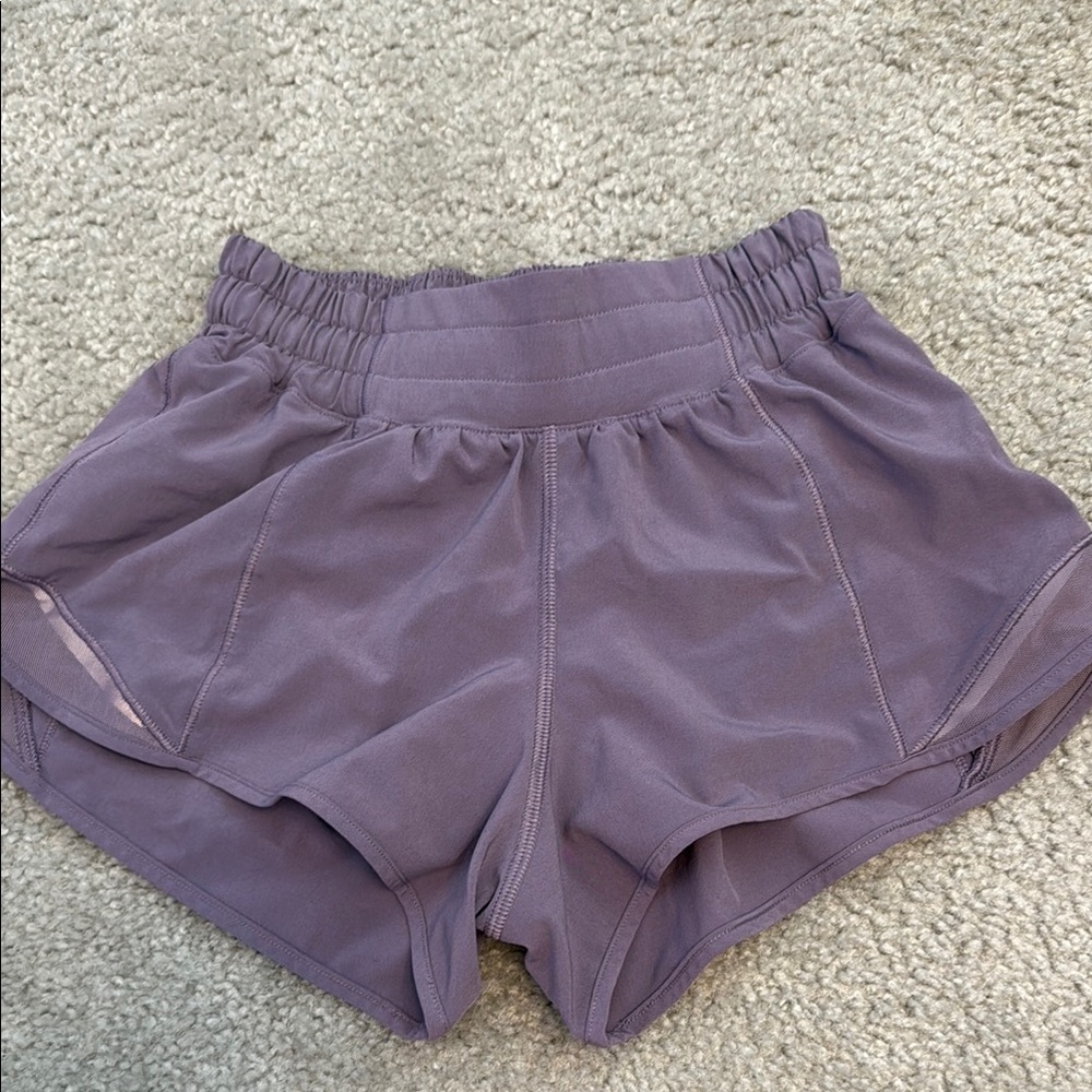 purple lulu shorts hotty hot  (color: lavender lux)
